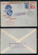 �sterreich 2. Ballonpostflug 1.5.1949 Ballon-Flug ausgefallen  (49887)