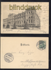 Darmstadt sw-AK Technische Hochschule 1903 (d8082)
