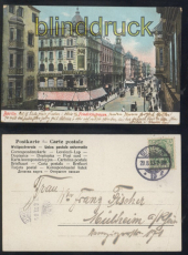 Berlin farb-AK Friedrichstrasse 1903 (d8089)