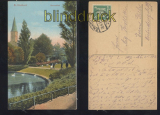 Mnchen-Gladbach farb-AK Geroweiher 1925 (d8132)