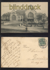 Mnchen-Gladbach sw-AK Hauptbahnhof 1911 (d8158)
