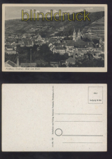Freyburg a. d. Unstrut sw-AK Blick vom Rdel ungebraucht (d8242)
