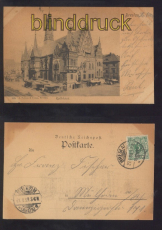 Breslau sw-AK Rathaus 1899 (d8256)
