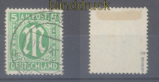 Bi-Zone AM-Post Mi #  12 B gestempelt geprft Wehner BPP (50107)