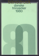 Dnemark Jahreszusammenstellung 1980 postfrisch (50286)