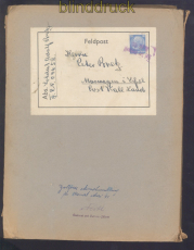 dt. Reich Feldpost 2. WK Zollfreie Monatssendung kplt.mit Inhalt Mai 1941(50297)
