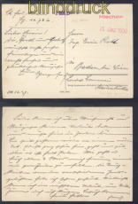 Generalgouvernement Feldpost 2. WK Notstempel Miechow 21.12.1939 (50271)