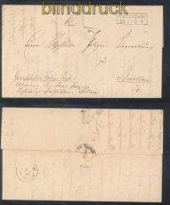 Preussen Waltersdorf Dienstsache 1862 nach Beuthen a/O.  (50180)