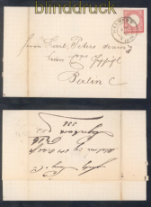 dt. Reich Mi #  19 EF Malmedy 4.10.1873 nach Berlin Feuser # 2071 (50203)