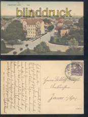 Freystadt in Schlesien farb-AK Totalansicht 1919 (d8293)