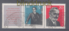 DDR Mi #  893/94 Zdr. WZd 32 gestempelt Georgi M. Dimitrow (50524)