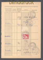 Berlin Seite Posteinlieferungsbuch Mi # 146 Berlin-Friedenau 1958 (50468)