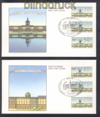 Berlin ATM 1987 Mi # 1 Versandstellensatz 1 kplt. 5 FDC Ersttagsbriefen (50475)