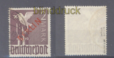 Berlin Mi #  34 Rotaufdruck 2 Mark gestempelt gepr. Schlegel BPP (50084)