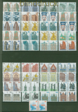 Bund Mi # 1339/2009 postfrisch Sehenswrdigkeiten waagerechte Paare (50992)