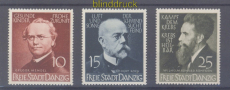 Danzig Mi # 306/08 postfrisch �rzte und Naturforscher (50921)