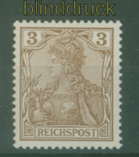 dt. Reich Mi #  54 b postfrisch Fotobefund Jschke-L. BPP (50908)