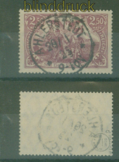 dt. Reich Mi # 115 d gestempelt geprft Oechsner BPP (50738)