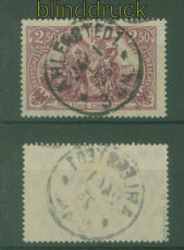 dt. Reich Mi # 115 d gestempelt Fotobefund Winkler BPP (50739)