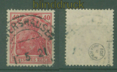 dt. Reich Mi # 145 I gestempelt geprft Infla Berlin (50749)