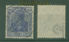 dt. Reich Mi # 149 I gestempelt geprft Infla Berlin (50752)