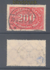 dt. Reich Mi # 248 b gestempelt geprft Infla Berlin (50809)