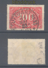 dt. Reich Mi # 248 b gestempelt geprft Infla Berlin (50811)