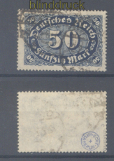 dt. Reich Mi # 246 c gestempelt geprft Infla Berlin (50807)