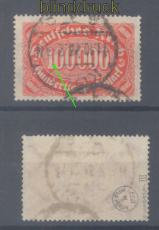 dt. Reich Mi # 257 III gestempelt geprft Infla Berlin (50818)