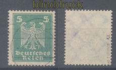 dt. Reich Mi # 356 X x gestempelt Faserpapier geprft Schlegel BPP (50827)