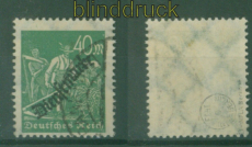 dt. Reich Dienst Mi #  77 b gestempelt gepr�ft Infla Berlin (50860)