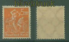 dt. Reich Mi # 238 z postfrisch Kartonpapier geprft Infla Berlin (50900)