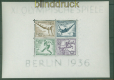 dt. Reich Mi # Block  5 Olympia-Block postfrisch (51132)