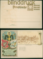 Bayern Privat-GSK PP 21C 1 / 04 Mnchen Centralbahnhof 1900 ungebraucht (51220)