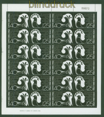 Zypern Mi # 542/43 postfrisch Solidarit�t mit Pal�stina kplt. Zdr.-Bogen (51378)