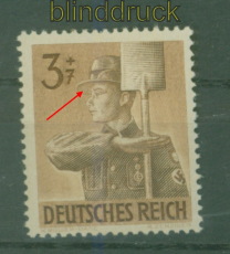 dt. Reich Mi # 850 I postfrisch Arbeitsdienst (51346)
