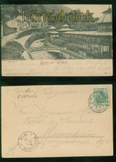 Wildbad sw-AK Gruss aus..... Olgastrasse 1902 (d8341)