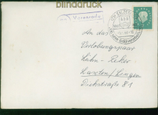 Bund Varenrode ber Salzbergen Landpoststempel Salzbergen 5.6.60 n Laxten(51085)
