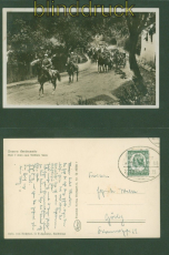 dt. Reich sw-Foto-AK Unsere Reichswehr Bahnpost 1935 (51179)