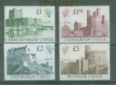 Grobritannien Mi # 1396/99 I postfrisch Britische Burgen (51210)