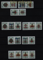 DDR Zusammendrucke Mi # 3289/94 postfrisch WZd 813- SZd 380 Leuchterspinn(51705)