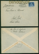 dt. Reich Mi # 620 EF Auslandsbrief 16.6.1936 nach Jugoslawien (51467)