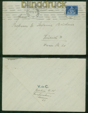 dt. Reich Mi # 620 EF Auslandsbrief 18.7.1936 in die Schweiz (51469)