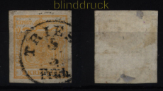 sterreich Mi #    1 X gestempelt 1 Kreuzer gelb (51735)