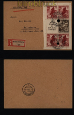 dt. Reich Mi # S 254 + S 250 MiF R-Brief Berlin-Reichstag SSt. 30.01.1939(51522)