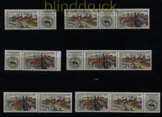 DDR Zusammendrucke Mi # 3030/31 postfrisch WZd 682/87 Briefmarkenausstell(51856)