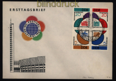 DDR Mi #  901/04 4er-Block Ersttagsbrief FDC Sonderstempel SSt. (51587)