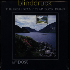 Irland Jahrbuch 1988-89 The Irish stamp year book noch eingeschweit (51819)