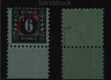 SBZ Mi #   8 x IL postfrisch Plattenfehler gepr. Kramp BPP (51932)