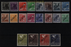 Berlin Mi #   1/20 postfrisch Schwarzaufdruck geprft Schlegel BPP (51883)